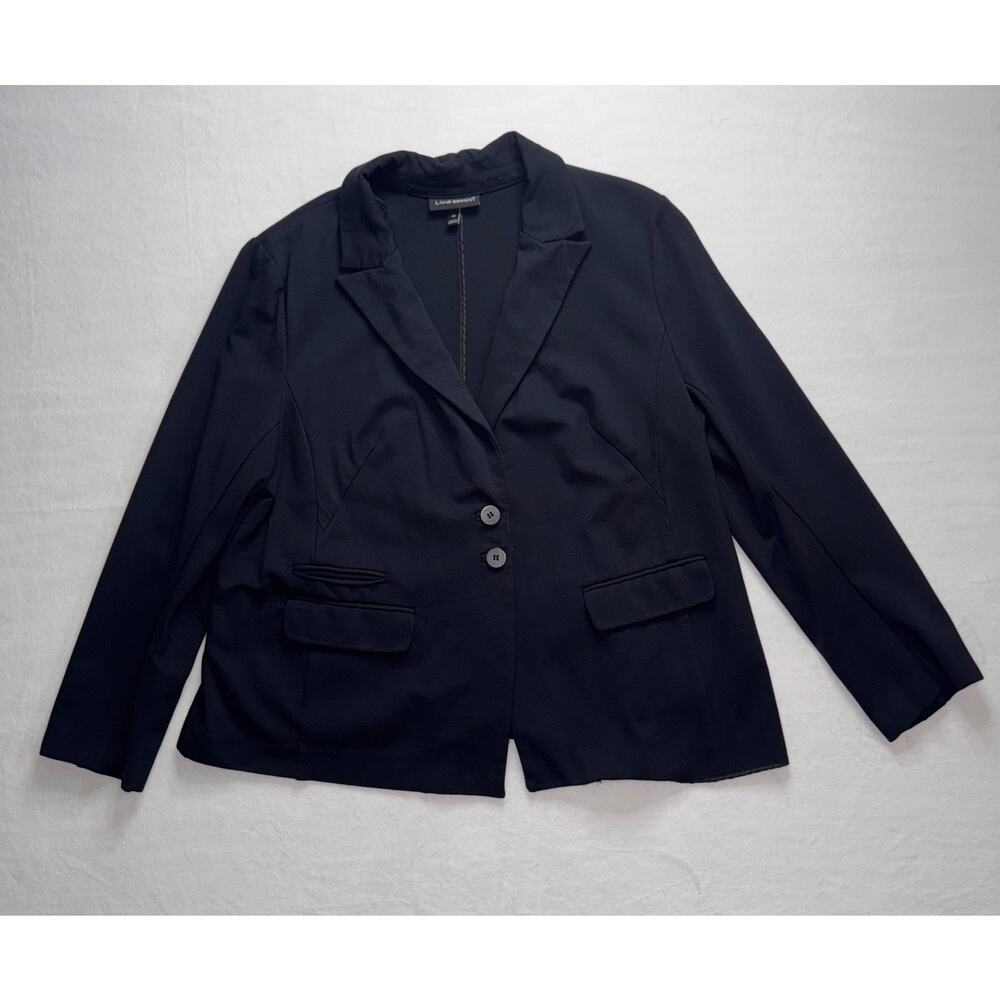 Black Lane Bryant 2 Button Blazer